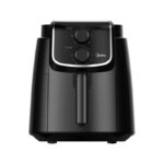 Freidora de aire Midea MAF4A2DB 4 litros frontal - freidora de aire midea 4 litros