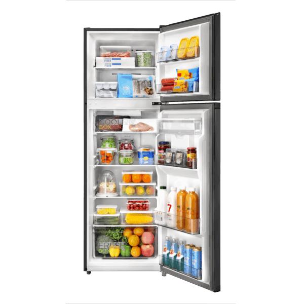 Nevera Midea MDRT385MTM28COD interior compartimientos
