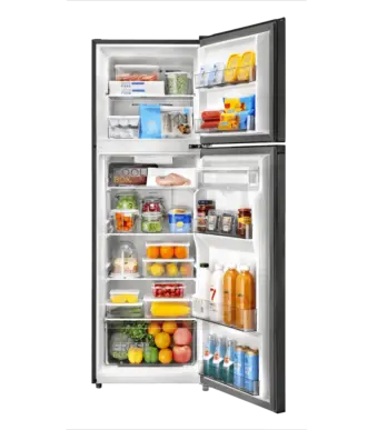 Nevera Midea MDRT385MTM28COD interior compartimientos
