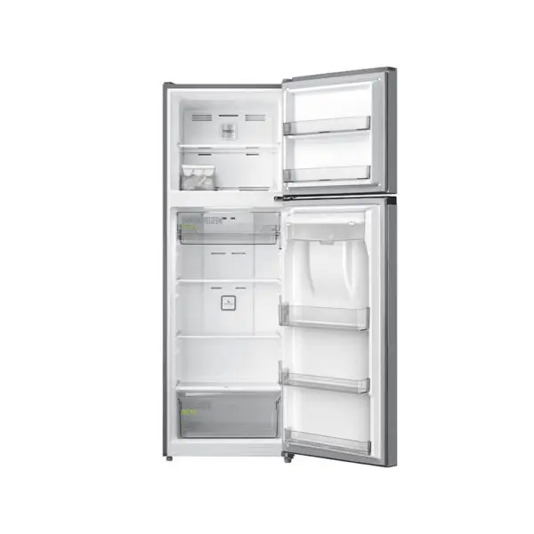 Nevera Midea MDRT489MTM28COD interior compartimientos