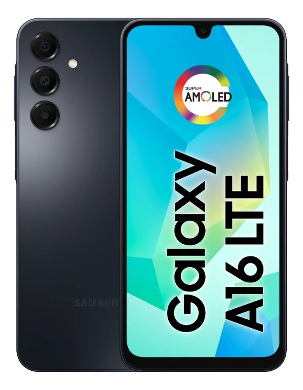 Celular Samsung Galaxy A16 8GB 256GB Black Celular Samsung Galaxy A16 8GB 256GB Black vista frontal